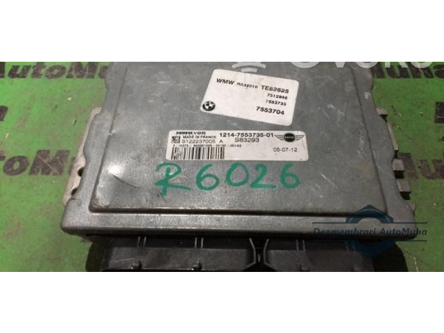Блок управления двигателем Блок управления 1214755373501, 7553704. Mini Cooper Hatch Hardtop
