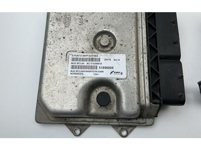 Řídící jednotka 51896809, 199B4000   Fiat Punto Evo 2012