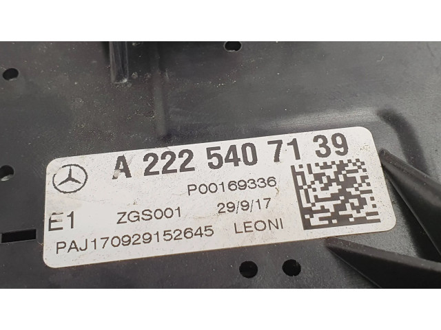 Pojistková skříňka A2225407139 Mercede-Benz S W222 2017