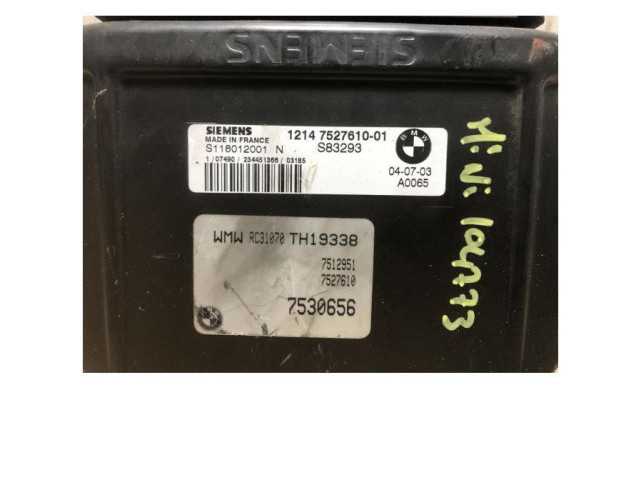 Řídící jednotka 12147563194, 12147563194   Mini One - Cooper R50 - 53 2003