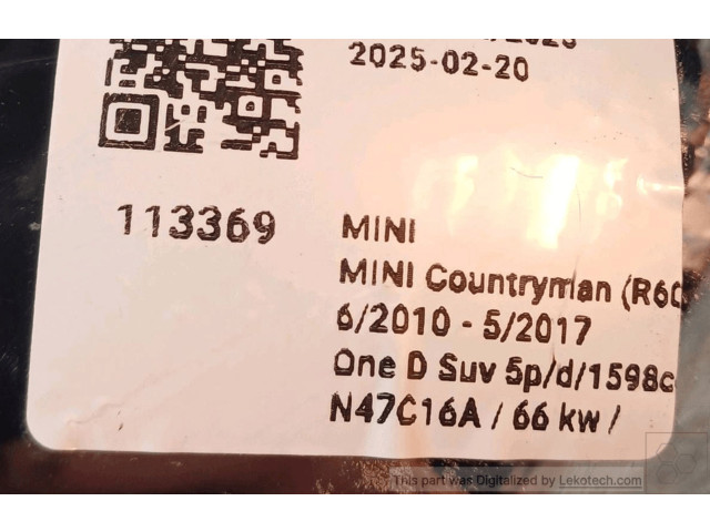 Zpětné zrcátko  Mini Cooper Countryman R60 2010  51169805059  