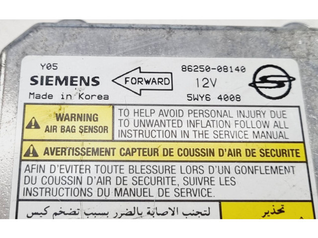 Блок управления надувных подушек 8625008140 SsangYong Rexton