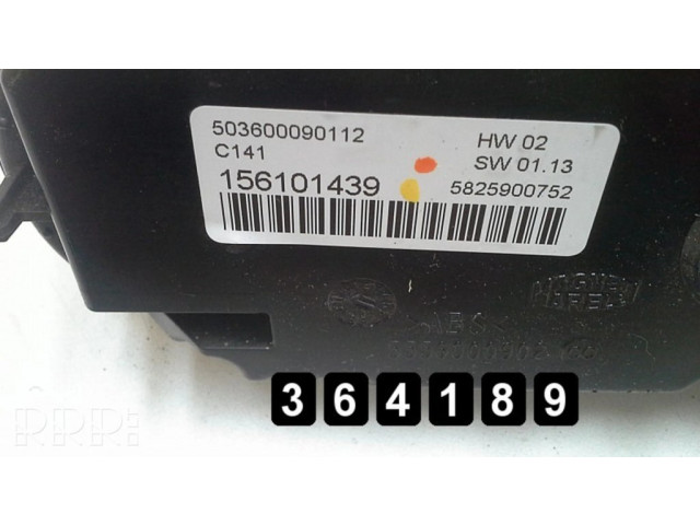 Блок управления климат-контролем 503600090112 156101439 Alfa Romeo Giulietta