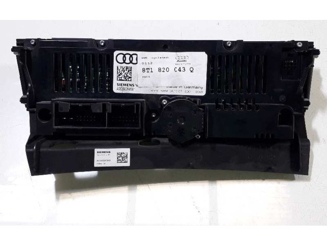Блок управления климат-контролем 8T1820043Q, A2C53284581 Audi A5 8T 8F