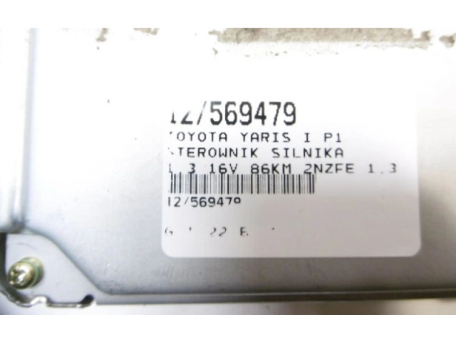Řídící jednotka 89661-0D071, 89661-0D071 Toyota Yaris Verso 2001