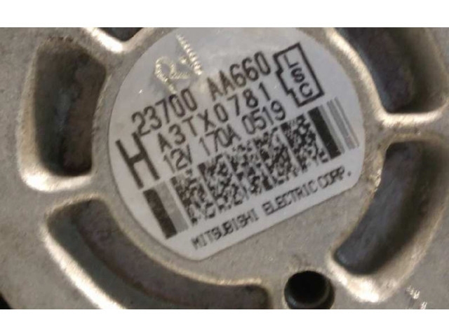 Генератор 23700AA660, A3TX0781 Subaru Legacy