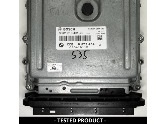 Řídící jednotka 8572454, DDE8572454   BMW 1 F20 F21 2011