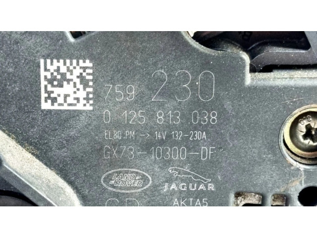 Генератор GX7310300DF, 0125813038 Land Rover Evoque I 2.0