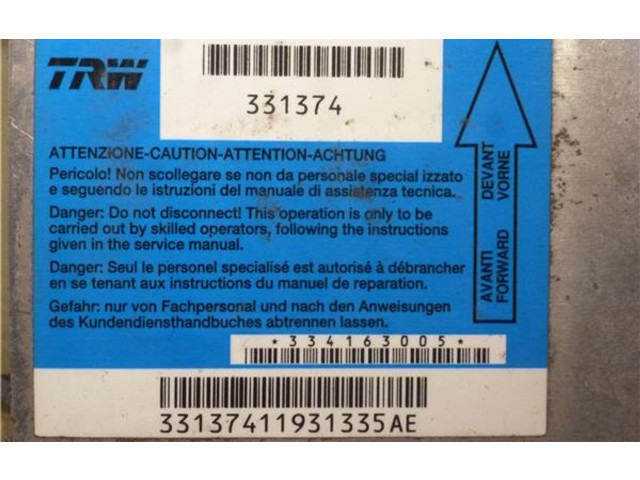 Блок управления надувных подушек    Fiat Punto (188)