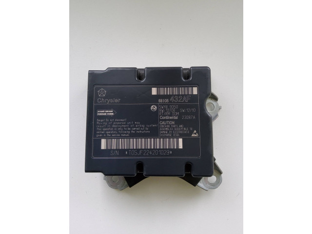 Блок подушек безопасности 68105432AF, 5WY89350   Chrysler Town & Country V