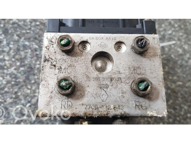 Блок АБС 0273004395, 0265216732 Renault Scenic II - Grand scenic II 2006-2009 года