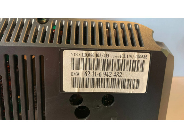 Přístrojová deska BMW 7 E65 E66 2006 6942482, 62116942482