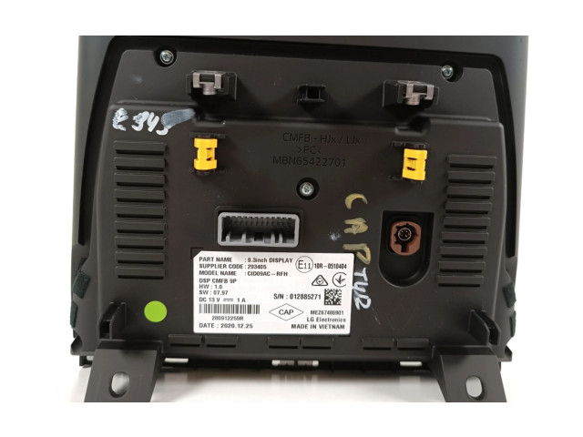 Дисплей 280912259R Renault Captur II