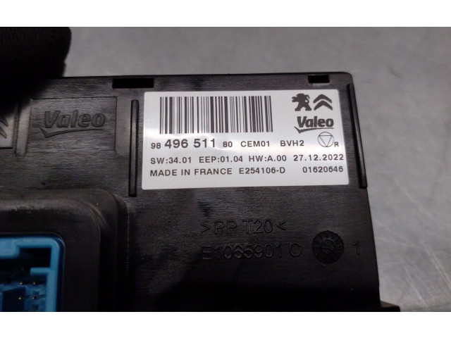 Блок управления климат-контролем 9849651180, 01620646 Citroen Berlingo