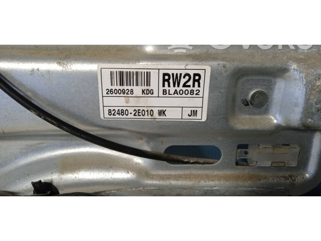 Передний комплект электрического механизма для подъема окна 824802E010   Hyundai Tucson JM