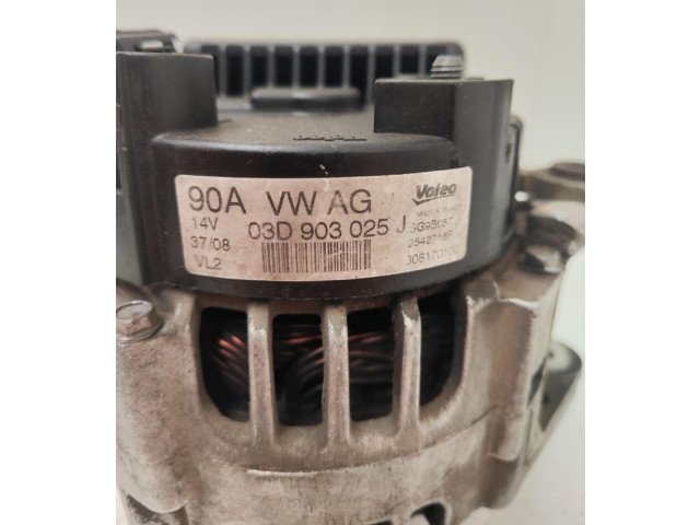 Генератор 03D903025J, 2542746F Skoda Fabia Mk2 (5J)