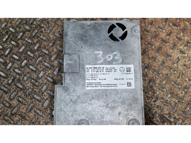 Блок управления A2479002312, A2479012302 Mercedes-Benz A W177