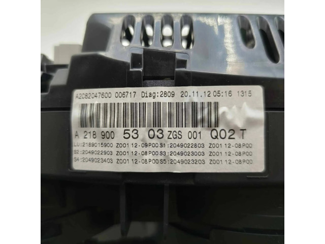 Přístrojová deska Mercedes-Benz CLS C218 X218 2012 A2189005303, A2C82047600