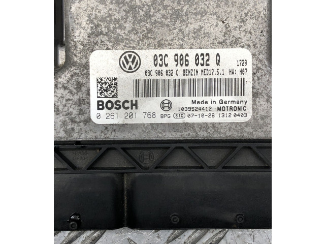 Блок управления двигателя 03C906032Q, 03C906032C   Volkswagen Golf Cross