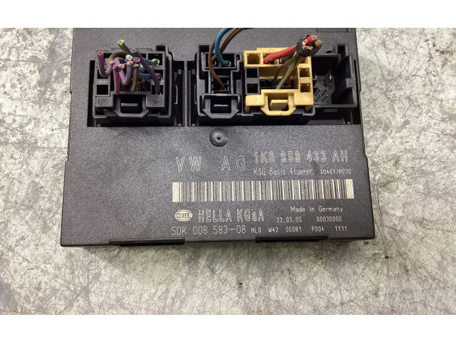 Блок комфорта 1K0959433AH, 5DK00858308 Skoda Octavia Mk2 (1Z)