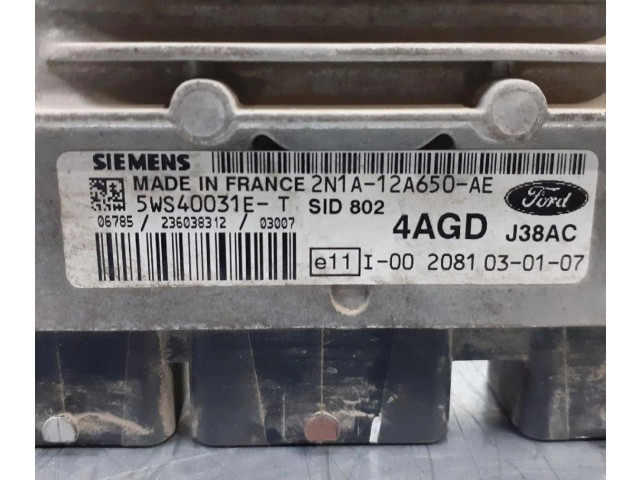 Блок управления двигателем Блок управления 2N1A12A650AE, 2N1A12A650AE   Ford Fusion
