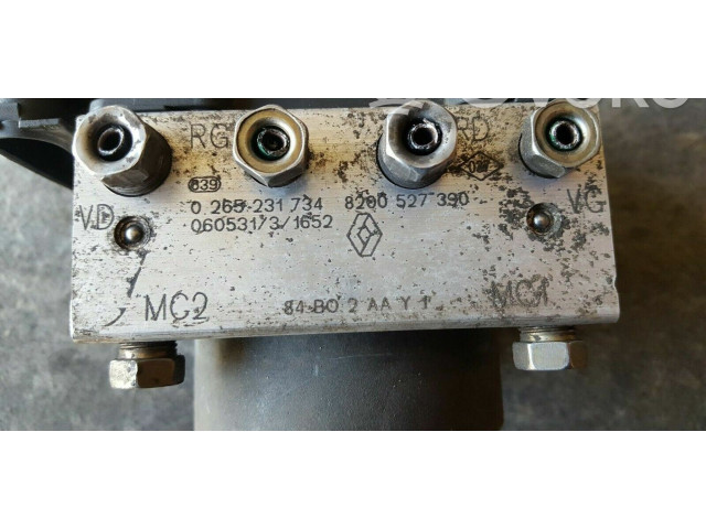 Блок АБС 0265231734   Renault  Scenic II -  Grand scenic II  2006-2009 года