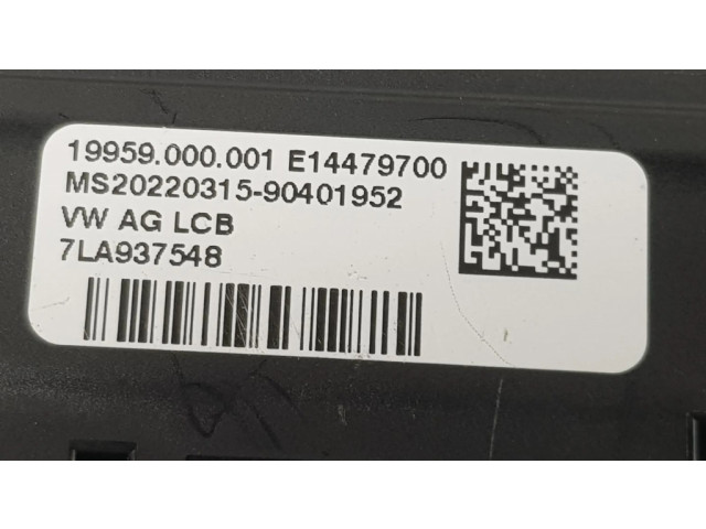 Pojistková skříňka 7LA937548 Volkswagen Transporter - Caravelle T6 2015