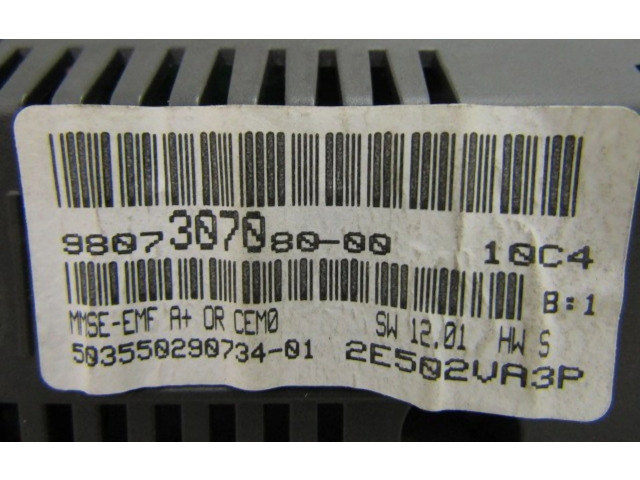 Дисплей    9807307080, 9807307080   Peugeot Partner