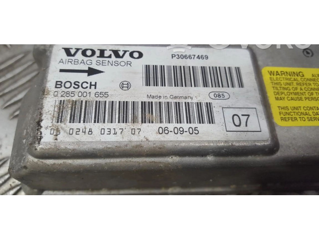 Блок подушек безопасности 0285001655, P30667469   Volvo V70
