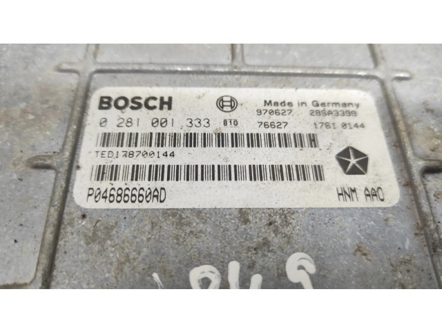 Řídící jednotka 0281001333, 76627 Chrysler Voyager 1999