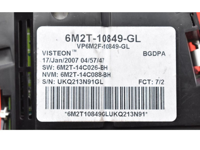 Панель приборов 6M2T-10849-GL, 6M2T-10849-GL   Ford S-MAX       