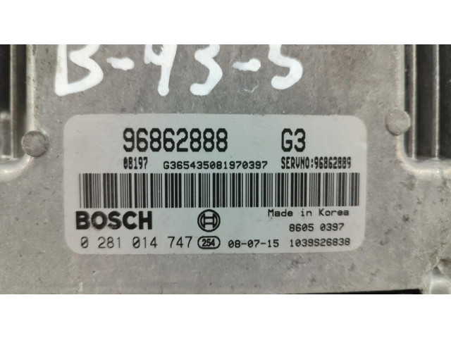 Řídící jednotka 96862888 Chevrolet Epica 2009