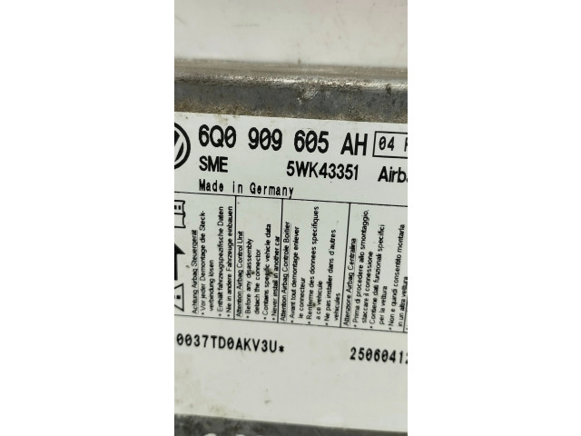 Блок подушек безопасности 6q0909605ah Volkswagen Caddy
