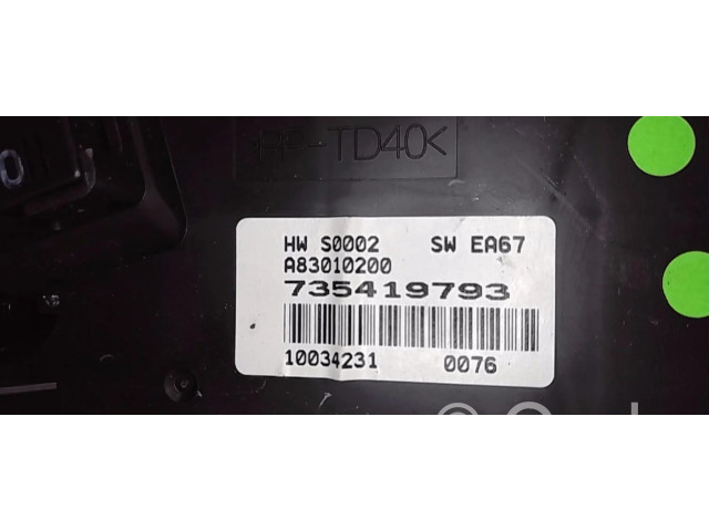 Блок управления климат-контролем 735419802   Fiat Grande Punto