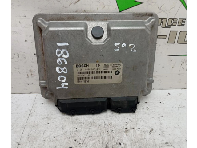 Блок управления двигателем Блок управления 0281010140, CENTRALITAMOTORUCE Jeep Grand Cherokee (WJ)