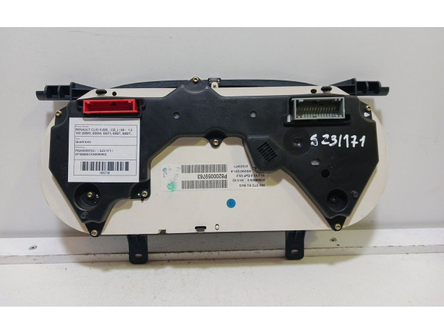 Спидометр (приборный щиток) P8200059763, VF1BB05CF26990902   Renault Clio II   