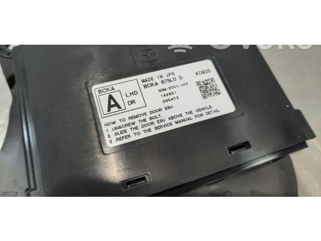 Блок управления центрального замка BCKA675L0D   Mazda 3       