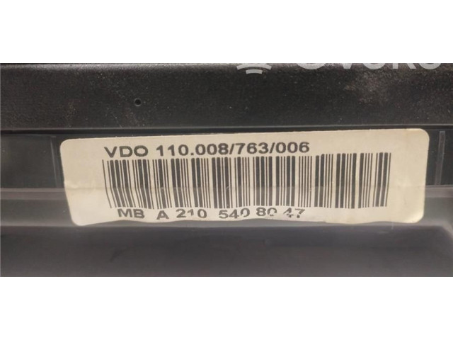 Панель приборов A2105408047, 0090059   Mercedes-Benz E AMG W210       