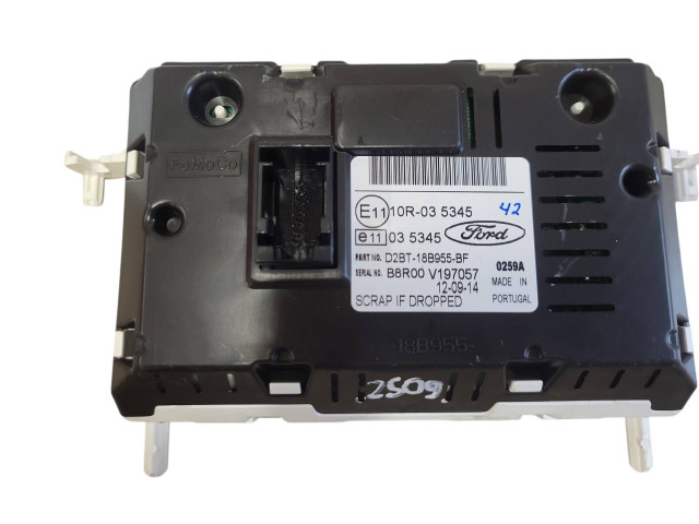 Дисплей    D2BT18B955BF, 10R035345   Ford Fiesta