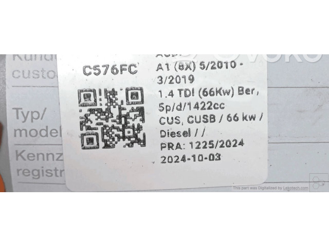 Генератор 04B903023DX Audi A1