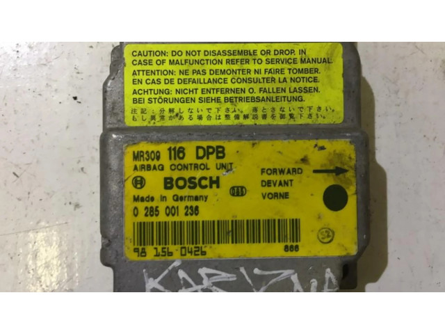 Блок подушек безопасности 0285001236, MR309116DPB Mitsubishi Carisma