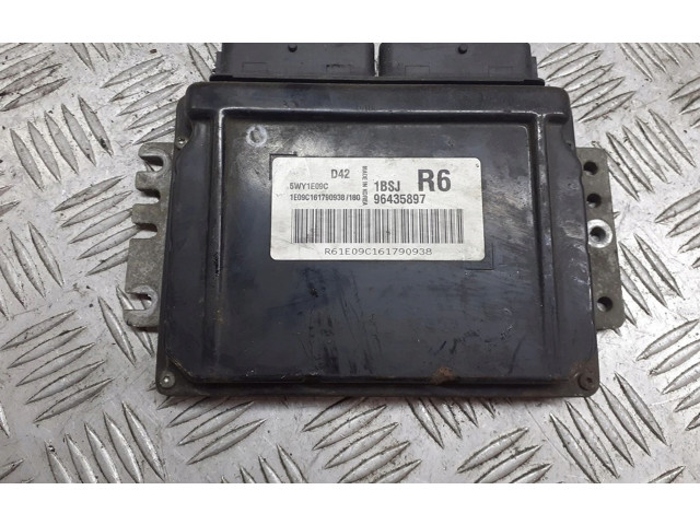 Блок управления двигателем Блок управления 96435897   Chevrolet Rezzo