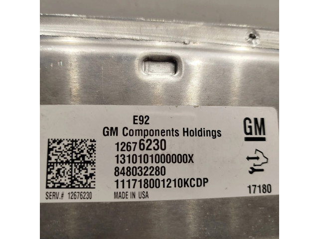 Блок управления двигателя 848032280, 12676230   Chevrolet Camaro