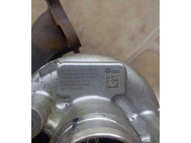 Турбина Skoda Octavia Mk3 (5E) 04E145722G, 4918001430 для двигателя CZDA