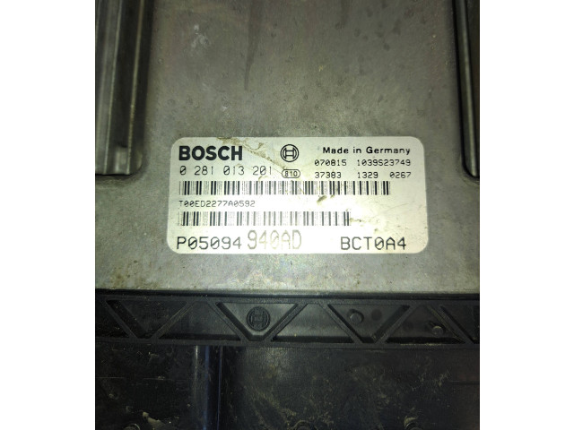 Řídící jednotka 1039S23749, 0281013201   Dodge Caliber 2007