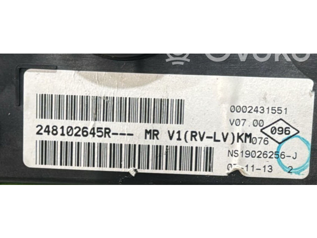 Панель приборов 248102645R, 248102645R Dacia Sandero