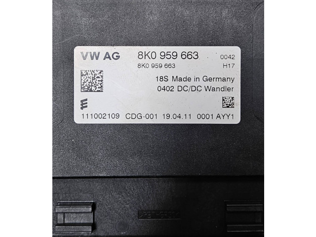 Блок управления 8K0959663, 111002109 Audi A7 S7 4G