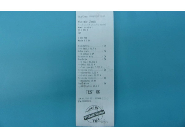 Генератор IMPRK1182714 Mazda 3 I