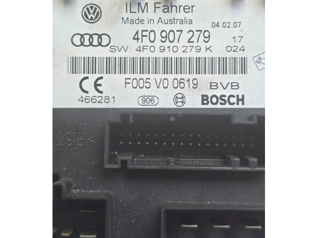 Блок комфорта 4F0907279, 4F0910279K   Audi A6 S6 C6 4F   