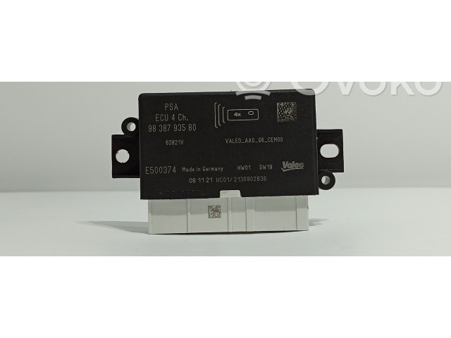 Блок управления 9838793580, E500374   Peugeot Partner III